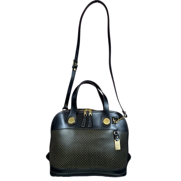 Dooney & Bourke EUC Vintage Perforated Cabriolet Dome Satchel - Picture 3 of 16